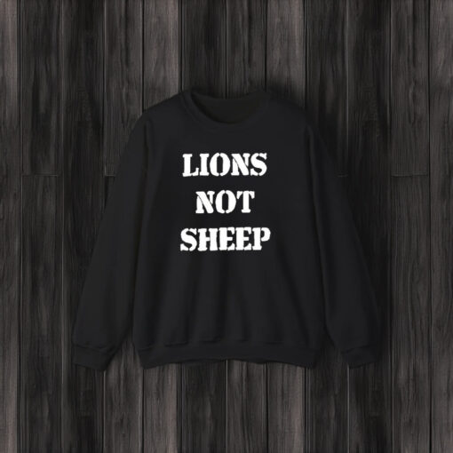 Julian Edelman Lions Not Sheep 2024 T-Shirt