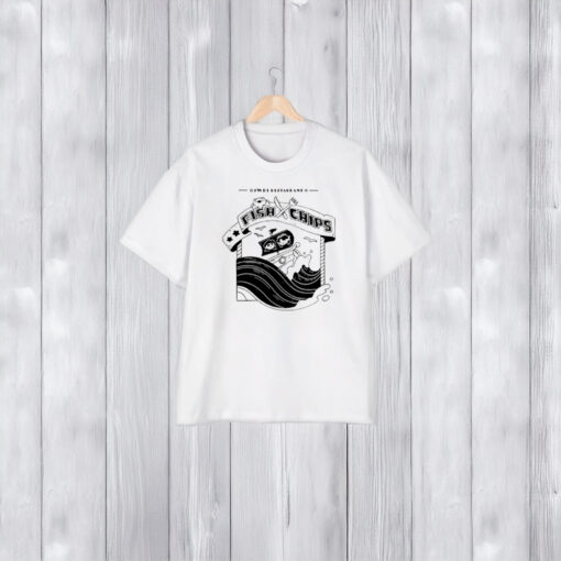 Jwri Restaurant Fish Chips T-Shirt1