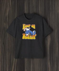 Keep On Rollin Limp Bizkit In The Style Of R Crumb’s Keep On Truckin T-Shirt1