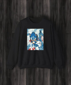 Mamono World The Sonic Big Drip T-Shirt3