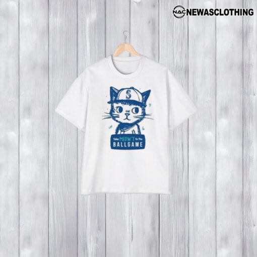 Mariners Take Meow’t to the Ballgame T-Shirt2