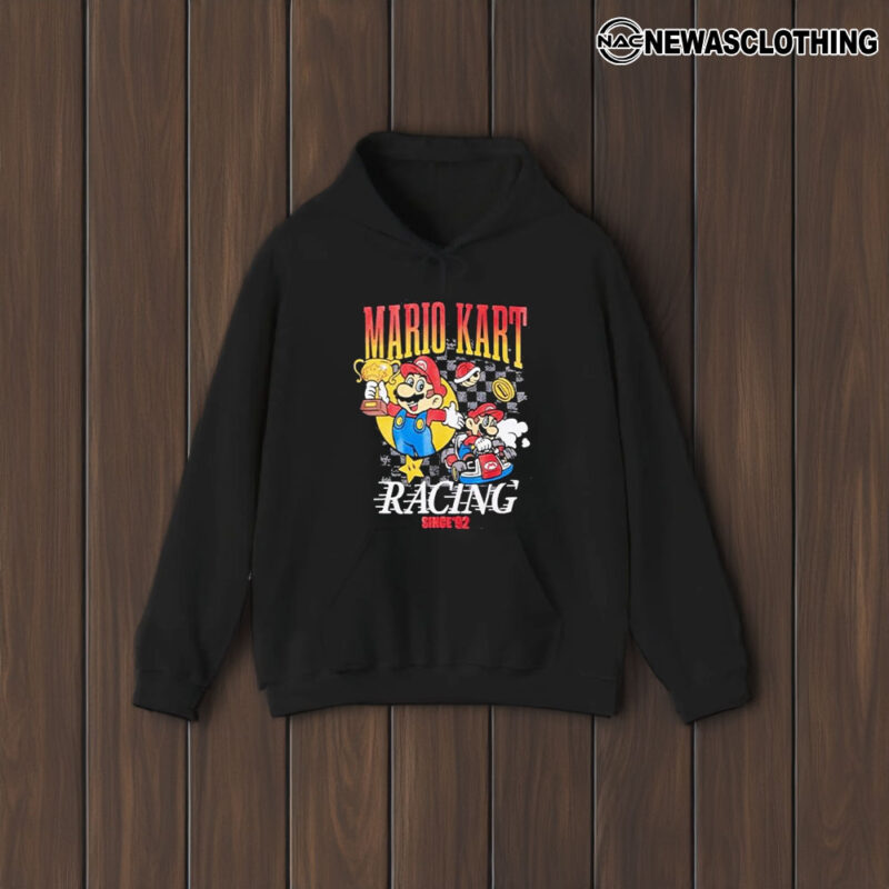 Mario Kart Racing Mineral Wash Since 92 T-Shirt2