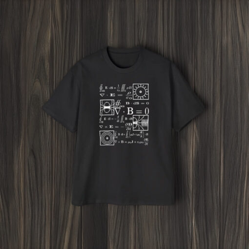 Maxwell’s Equations Standard T-Shirt2