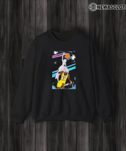 Mewtwo Dunking On Lebron James Hot T-Shirt