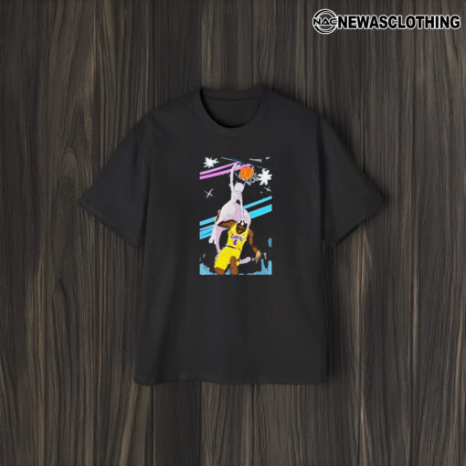 Mewtwo Dunking On Lebron James Hot T-Shirt2