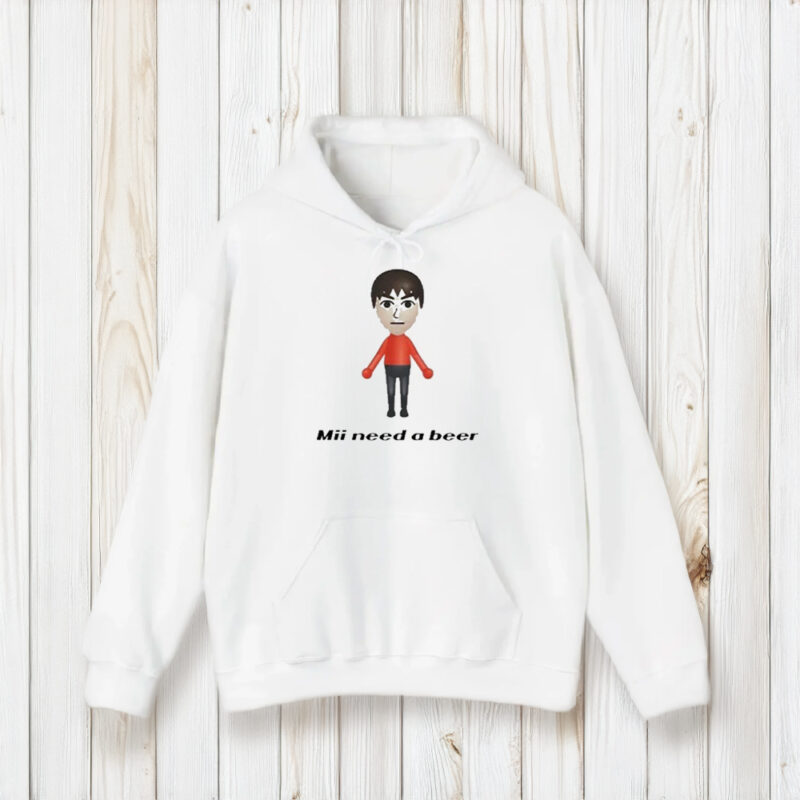 Mii Need A Beer T-Shirt2