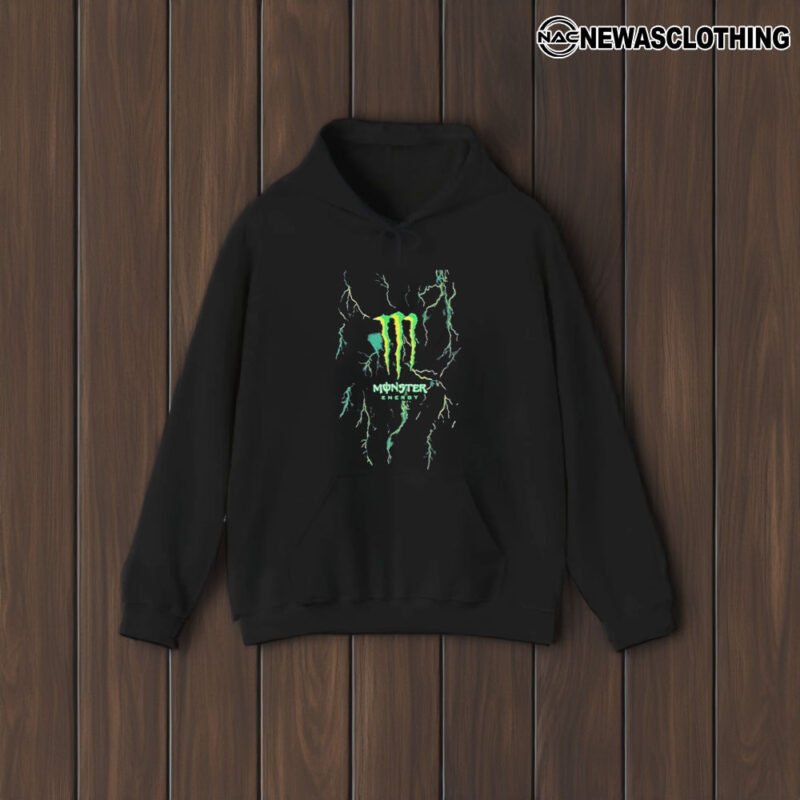 Monster Energy Logo Lightning 2024 T-Shirt2