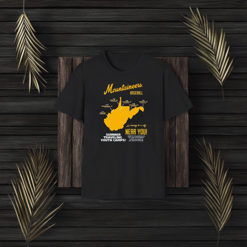 Mountaineers Baseball Summer Traveling Youth Camps Is Coming To A City Near You T-Shirt