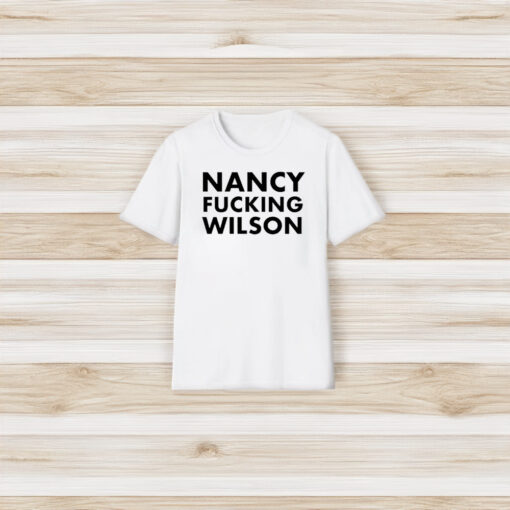 Nancy Wilson NFW Baseball T-Shirt