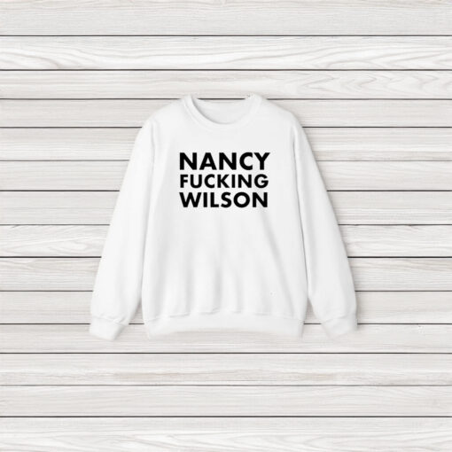 Nancy Wilson NFW Baseball T-Shirt3