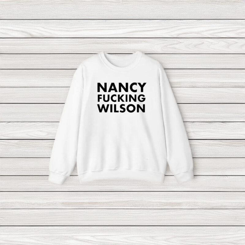 Nancy Wilson NFW Baseball T-Shirt3