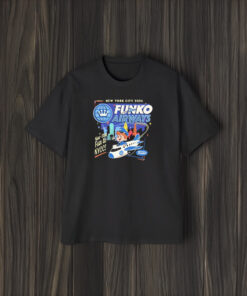 New York City 2024 Funko Airways Non Stop Fun To Nycc T-Shirt2