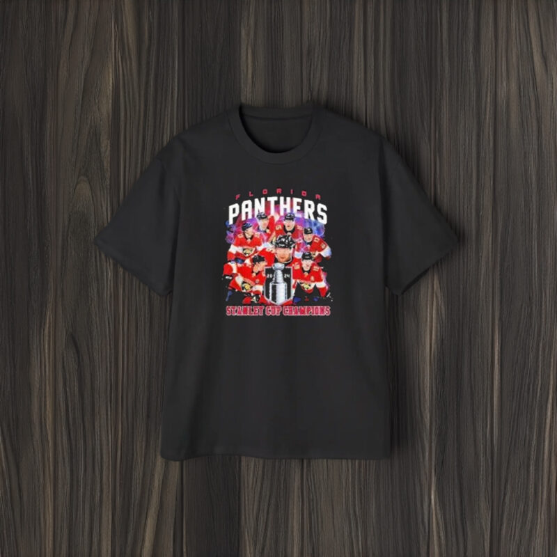 Nhl Florida Panthers Stanley Cup Champions T-Shirt2