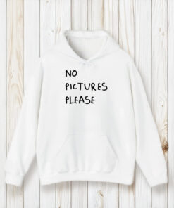 No Pictures Please T-Shirt2