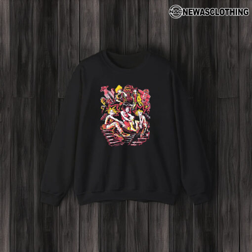 Off Duty Duelists Yugioh Characters T-Shirt