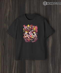 Off Duty Duelists Yugioh Characters T-Shirt2