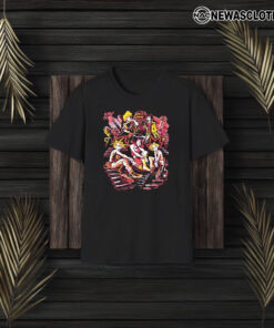 Off Duty Duelists Yugioh Characters T-Shirt3