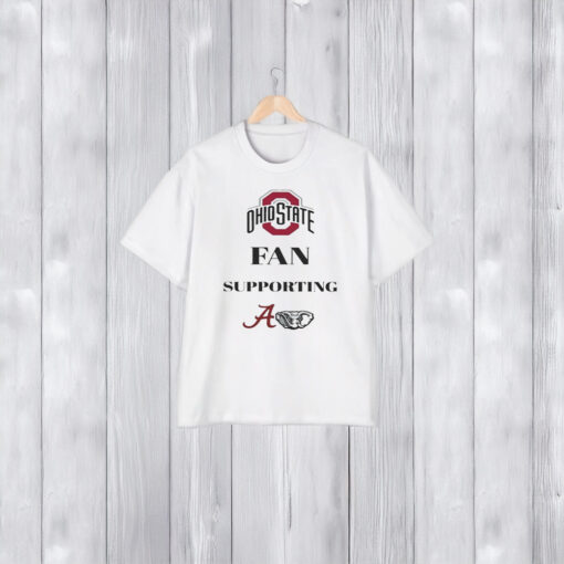 Ohio State Fan Supporting Alabama T-Shirt2