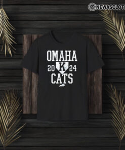 Omaha Cats 2024 K Logo T-Shirt