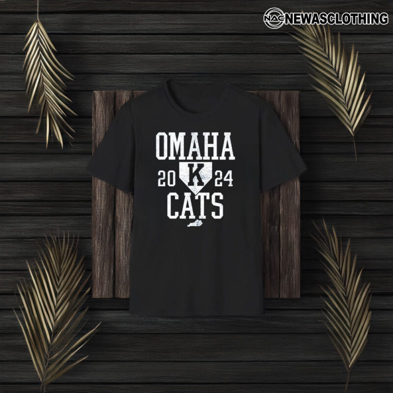 Omaha Cats 2024 K Logo T-Shirt