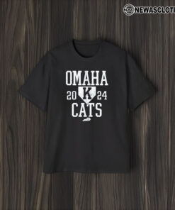 Omaha Cats 2024 K Logo T-Shirt1