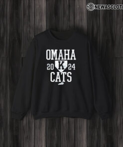 Omaha Cats 2024 K Logo T-Shirt3