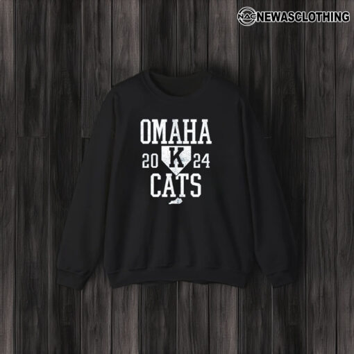 Omaha Cats 2024 K Logo T-Shirt3