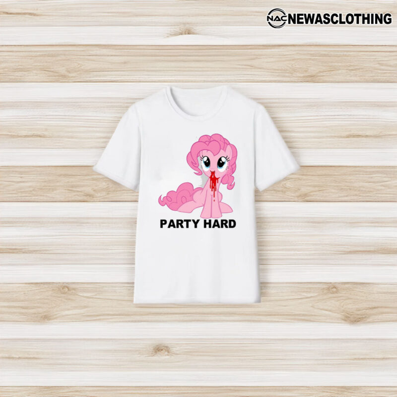 Party Hard Pony T-Shirt