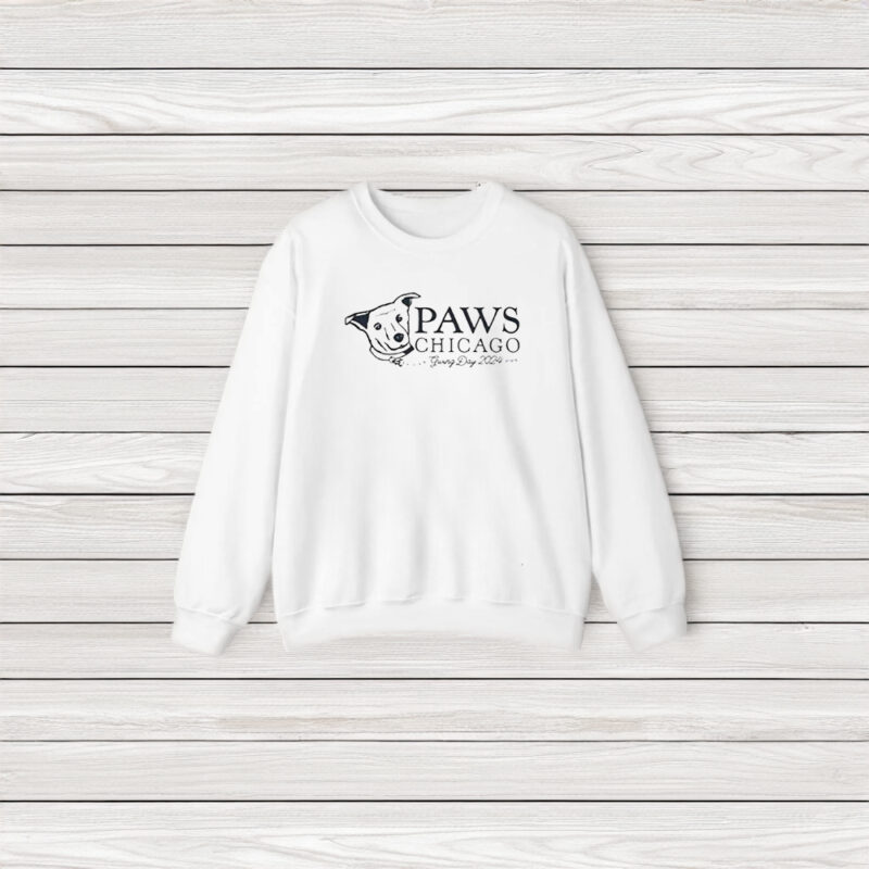 Paws Chicago Giving Day 2024 T-Shirt