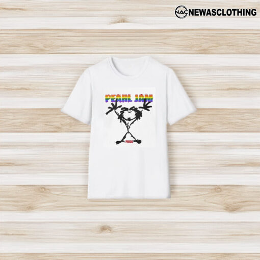 Pearl Jam 2024 Pride Stickman T-Shirt