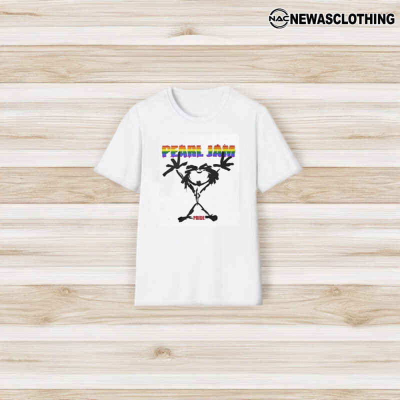 Pearl Jam 2024 Pride Stickman T-Shirt