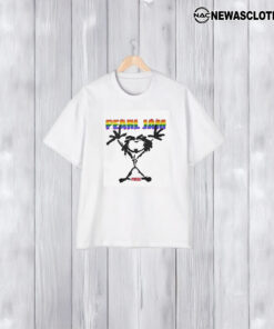 Pearl Jam 2024 Pride Stickman T-Shirt1