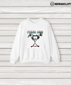 Pearl Jam 2024 Pride Stickman T-Shirt3