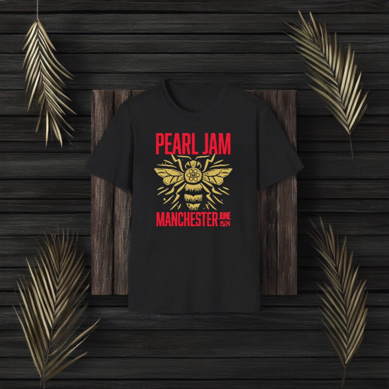 Pearl Jam Manchester June 25 24 T-Shirt