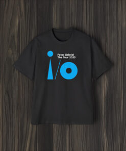 Peter Gabriel The Tour 2023 Logo T-Shirt2