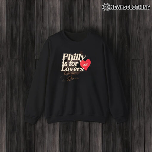 Philly Is For Nh Lovers Much Love Heart T-Shirt