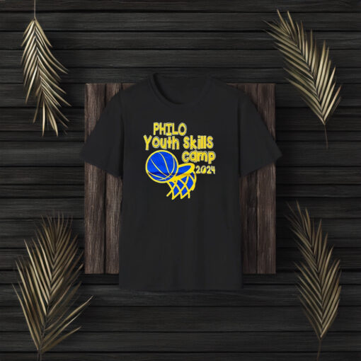 Philo Youth Skills Camp 2024 Basketball T-Shirt