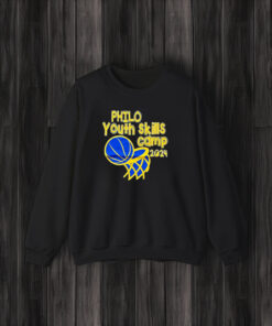 Philo Youth Skills Camp 2024 Basketball T-Shirt3