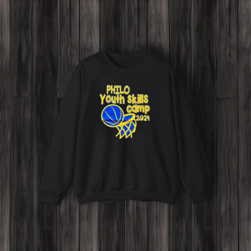 Philo Youth Skills Camp 2024 Basketball T-Shirt3