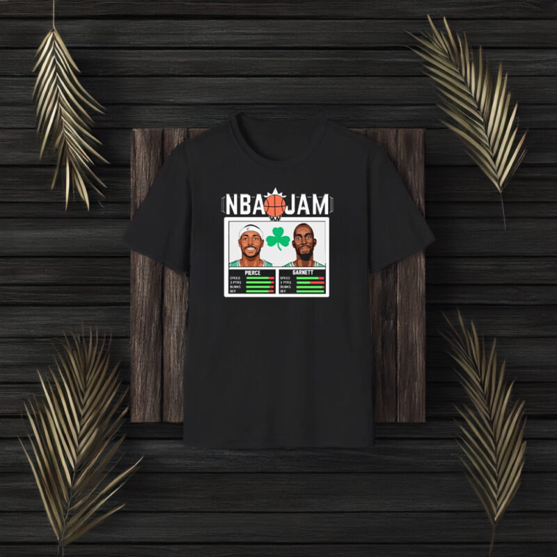 Pierce & Garnett Vintage NBA Jam Tee