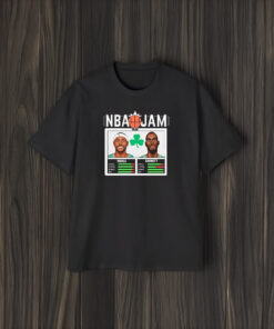 Pierce & Garnett Vintage NBA Jam Tee1