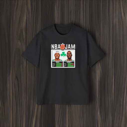 Pierce & Garnett Vintage NBA Jam Tee1