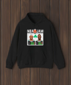 Pierce & Garnett Vintage NBA Jam Tee2