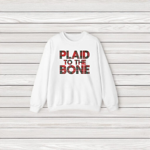 Plaid To The Bone T-Shirt3