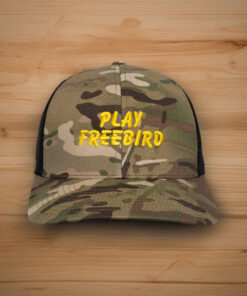 Play Freebird Retro Trucker Hat Cap