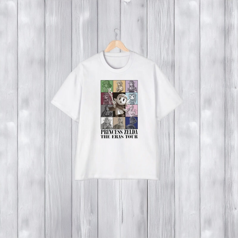 Princess Zelda The Eras Tour T-Shirt2