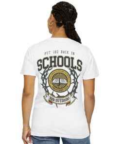 Put God Back In Schools Back T-Shirts