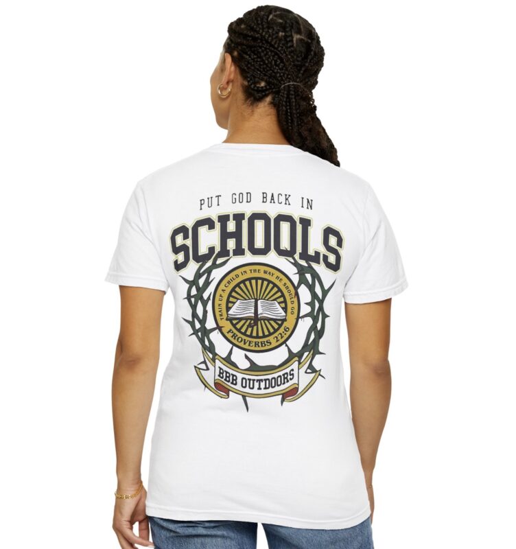 Put God Back In Schools Back T-Shirts