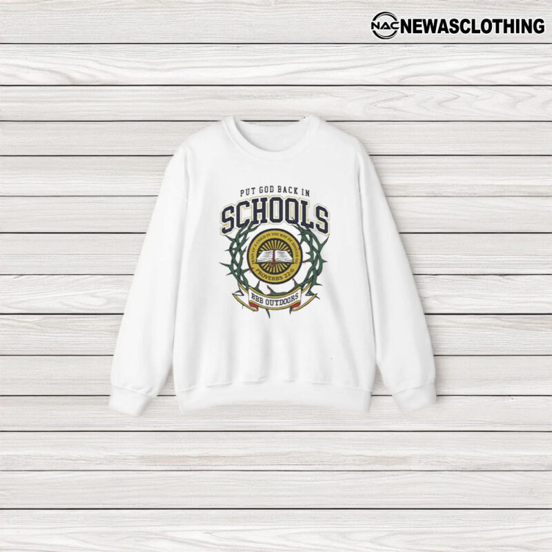 Put God Back In Schools T-Shirt3