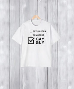 Republican Democrat Gay Guy T-Shirt1